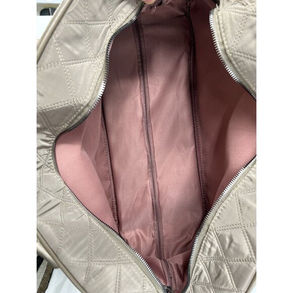ADRIENNE VITTADINI ROLLING DUFFLEL Bag Color “Taupe” NWT Msrp $385 - Picture 11 of 13